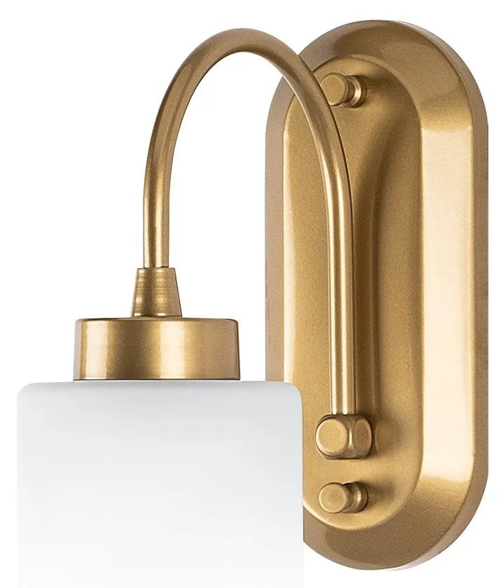 Aplique de Parede Hemikilo – Dourado – 10 x 21 x 28 cm