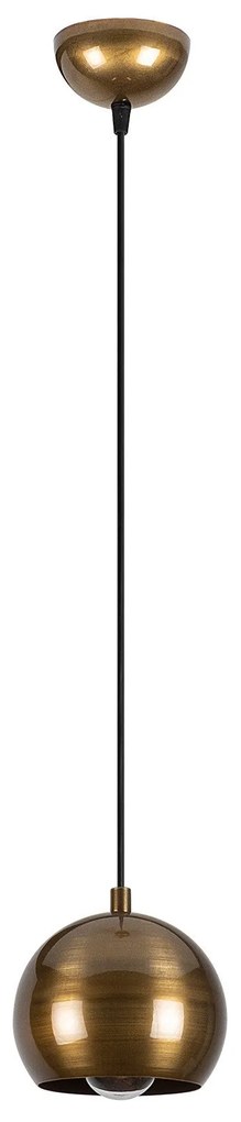Chandelier Berceste – Dourado – 15 x 30 cm