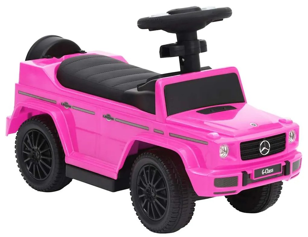 Carro infantil de empurrar Mercedes-Benz G63 rosa