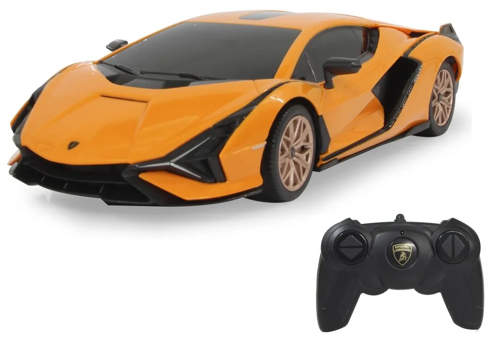 Carro Telecomandado Lamborghini Sián FKP 37 1:24 2,4GHz Laranja