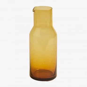 Jarra De Vidro Gulix 1,5 L Ocre Amarelo - Sklum