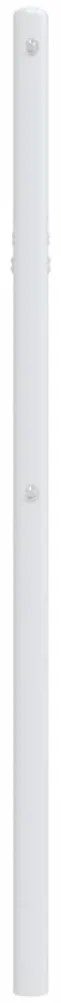 Cabeceira de cama 80 cm metal branco