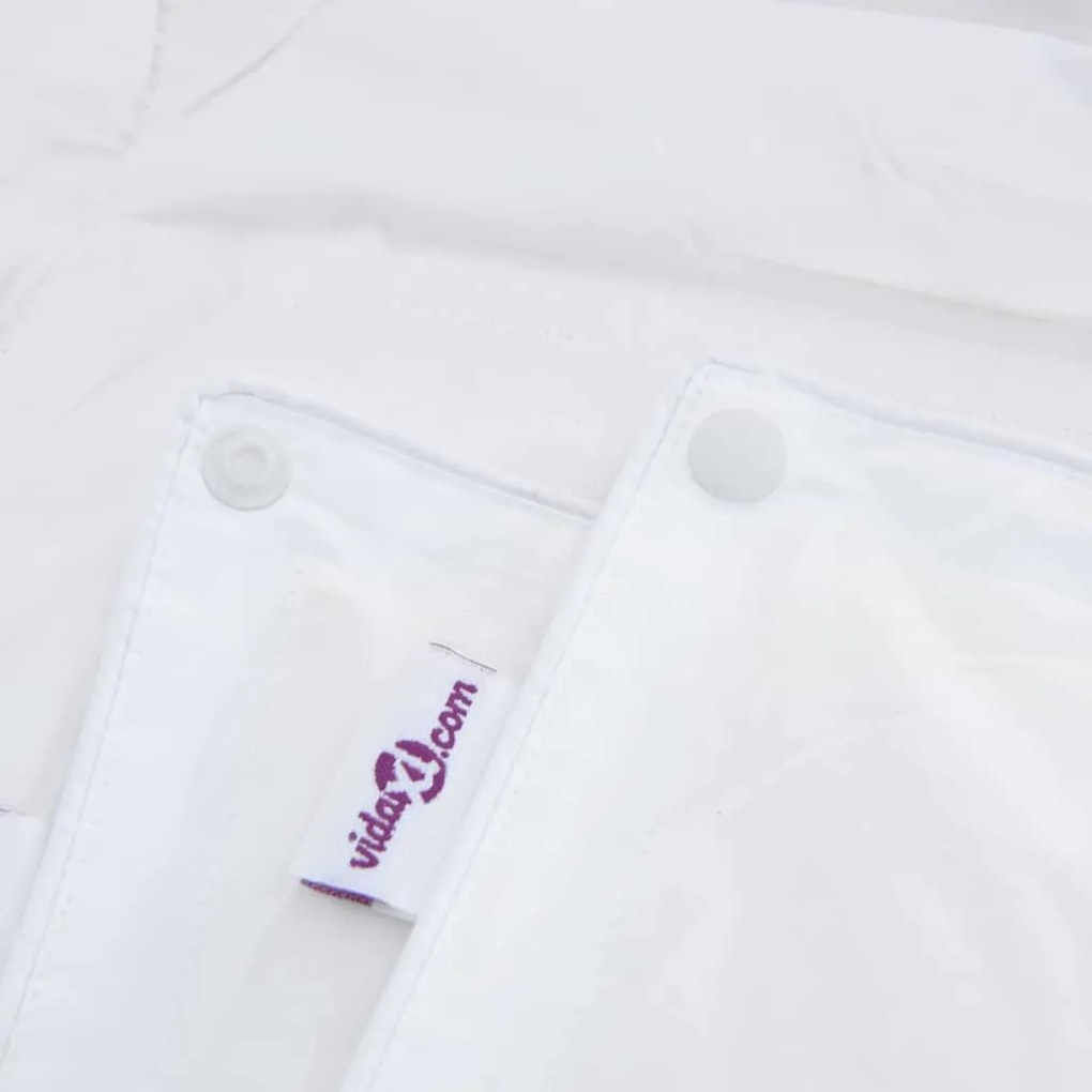 Colchas &amp; Duvets Branco 200 x 200 cm Penugem