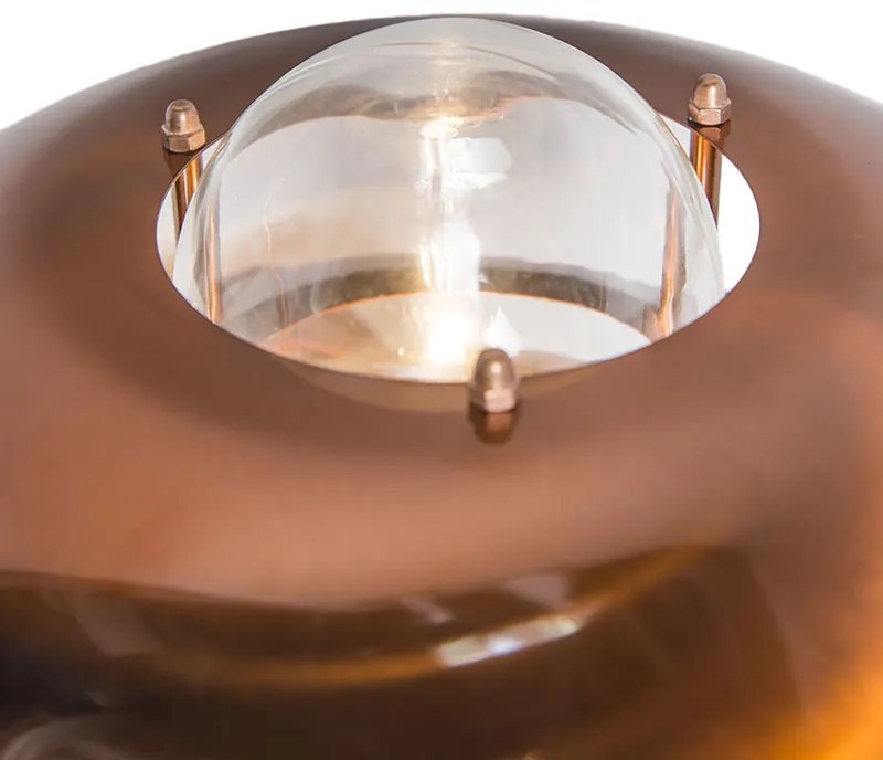 Candeeiro de parede exterior vintage cobre IP44 - Prato