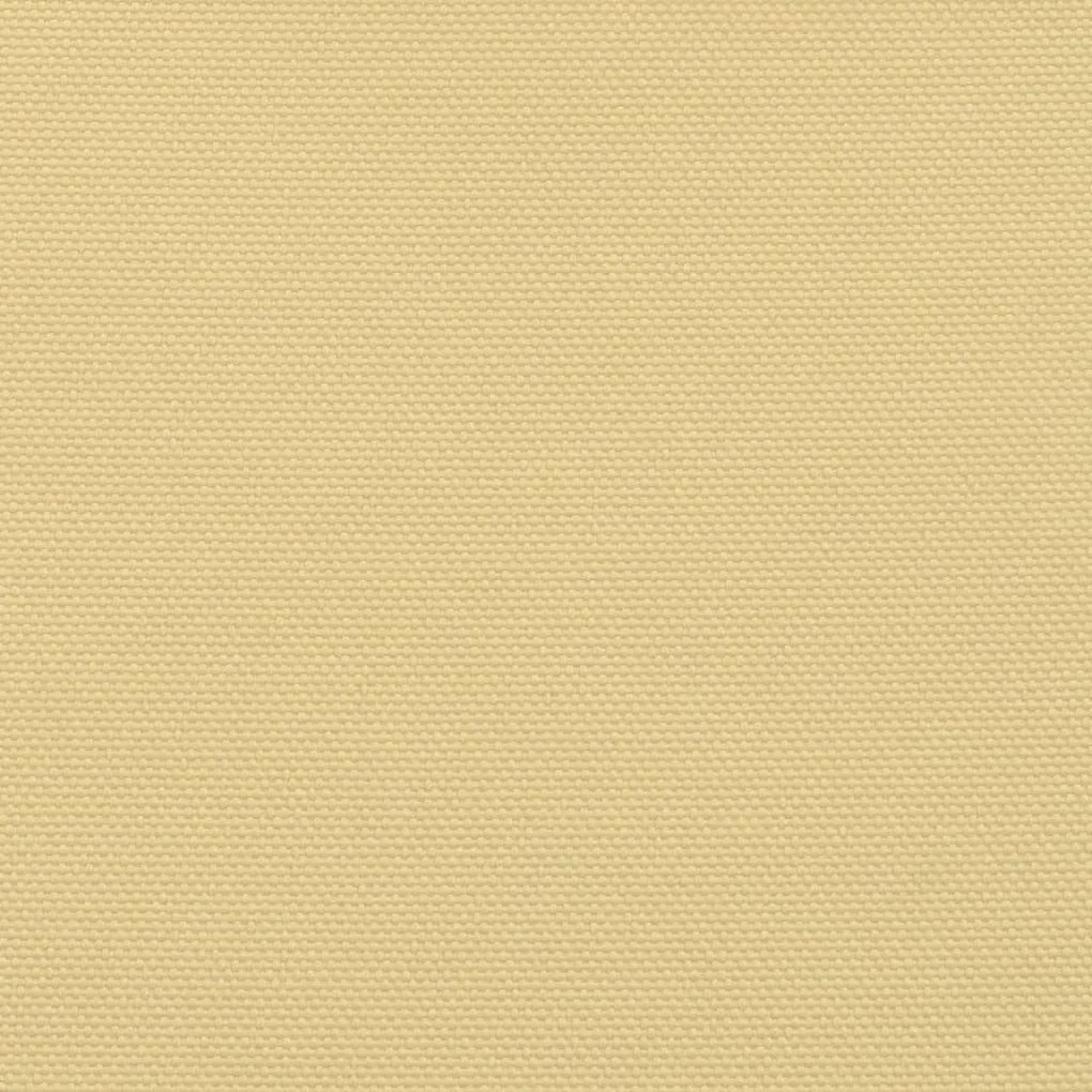 Tela de varanda 120x300 cm 100% poliéster oxford cor areia