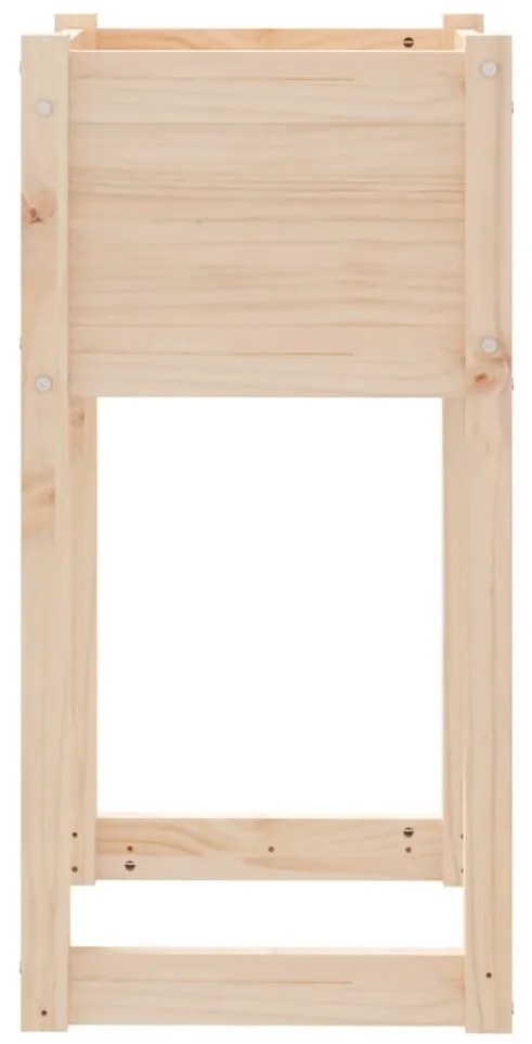 Vaso/floreira 40x40x81 cm pinho maciço