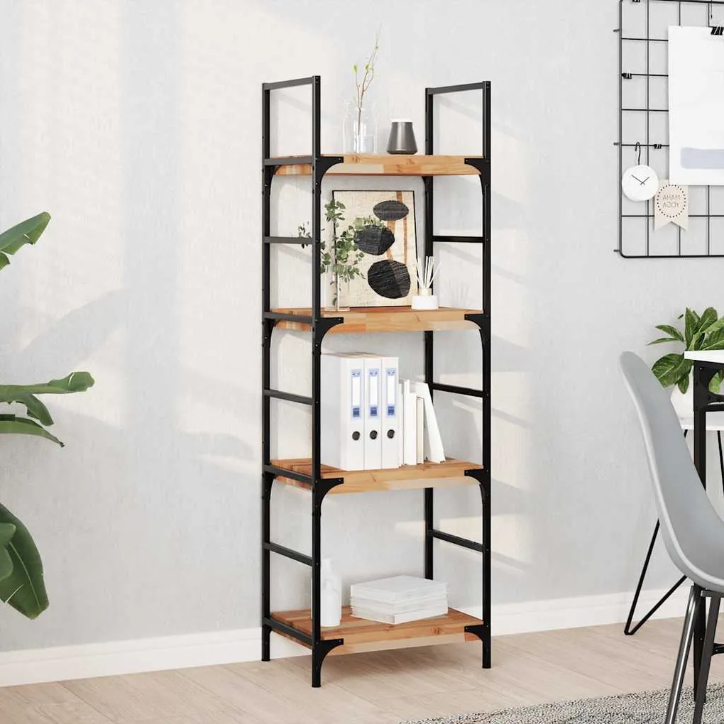 vidaXL Prateleira flutuante 40x30x4 cm acácia maciça acabamento a óleo