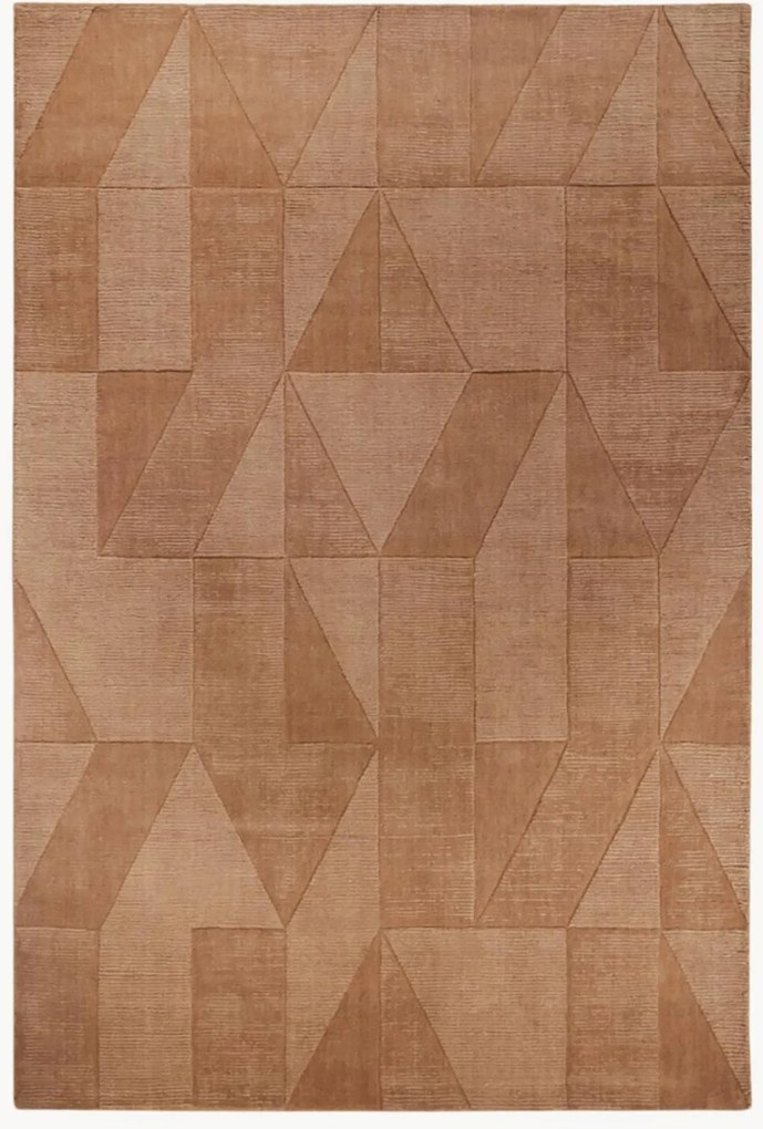 Tapete de lã com relevo Ursule