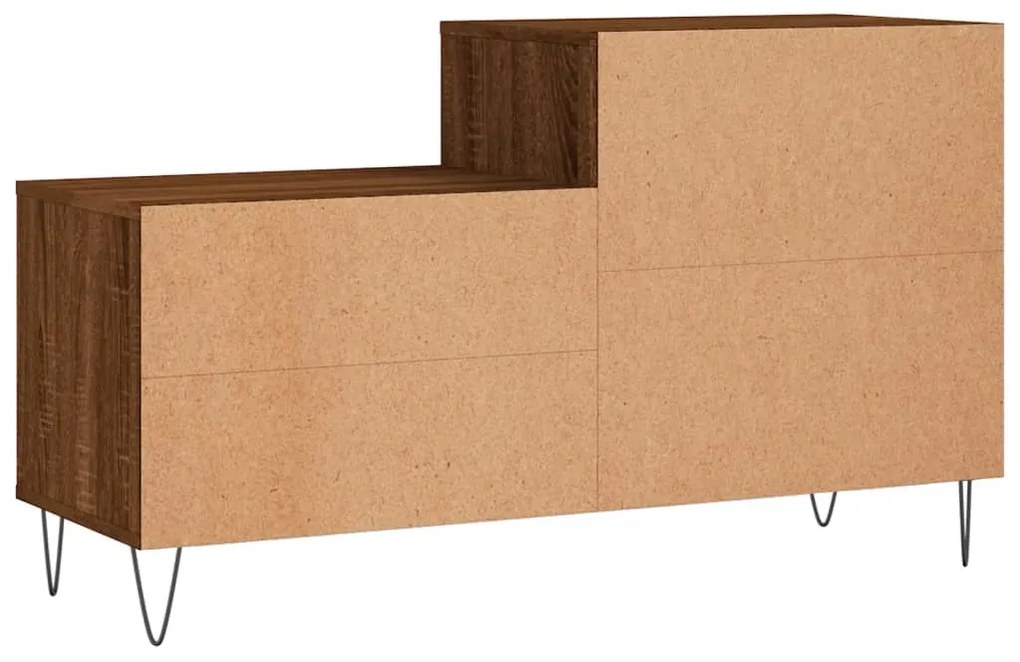 Sapateira 102x36x60 cm derivados de madeira carvalho castanho