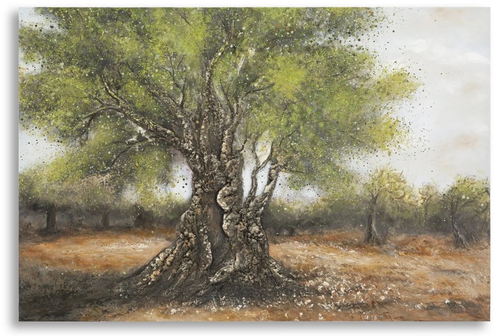 PINTURA A ÓLEO DE OLIVA -C- CM 120X3,8X80