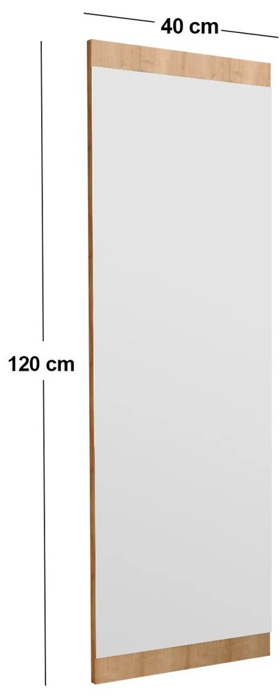 Espelho Azus – Natural – 40x120 cm