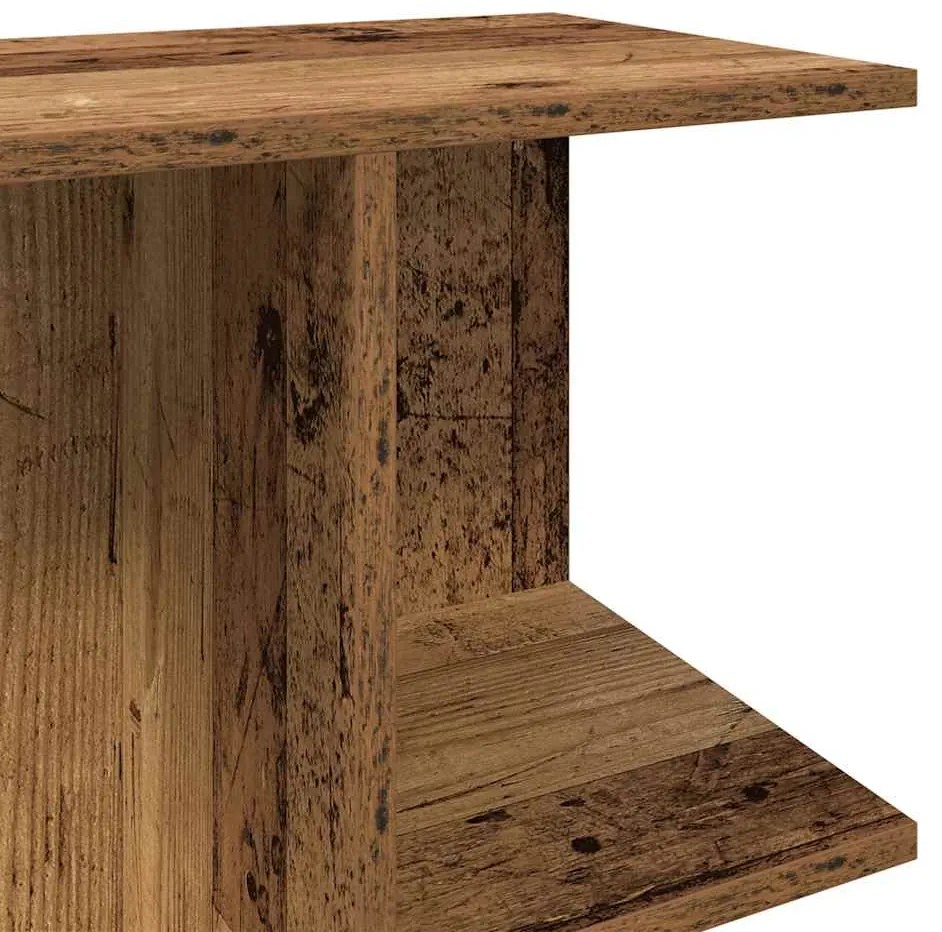 Mesa cabeceira 46,5x29x61 cm derivados madeira madeira velha