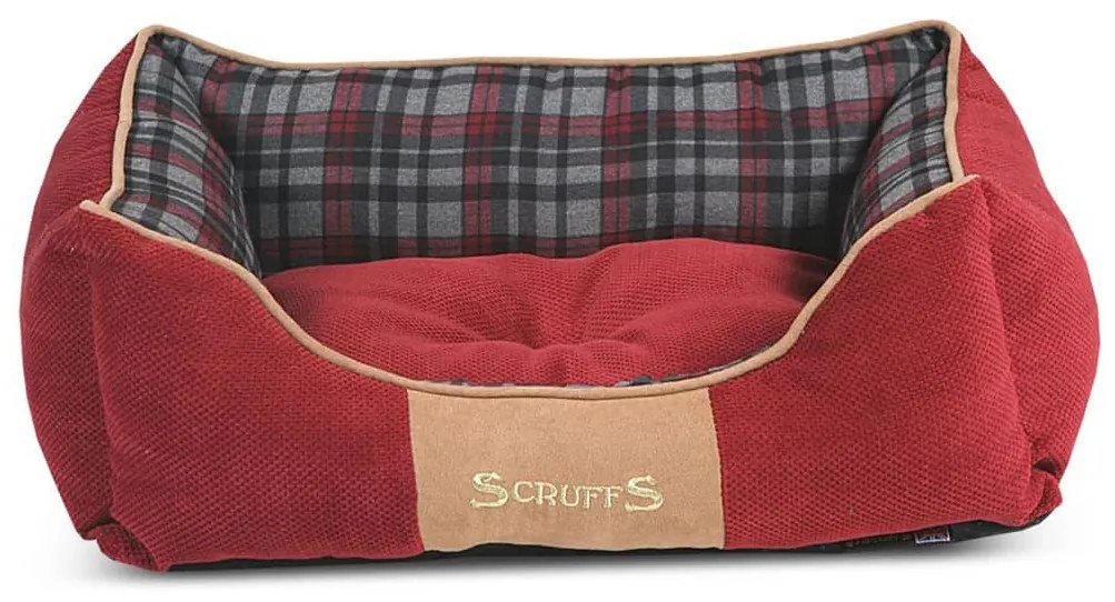 433281 Scruffs Cama para animais de estimação Highland vermelho S