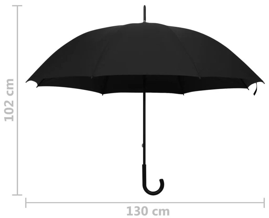 Guarda-chuva 130 cm preto