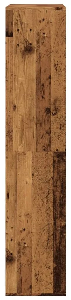 Estante 100x33x155,5 cm derivados de madeira madeira velha