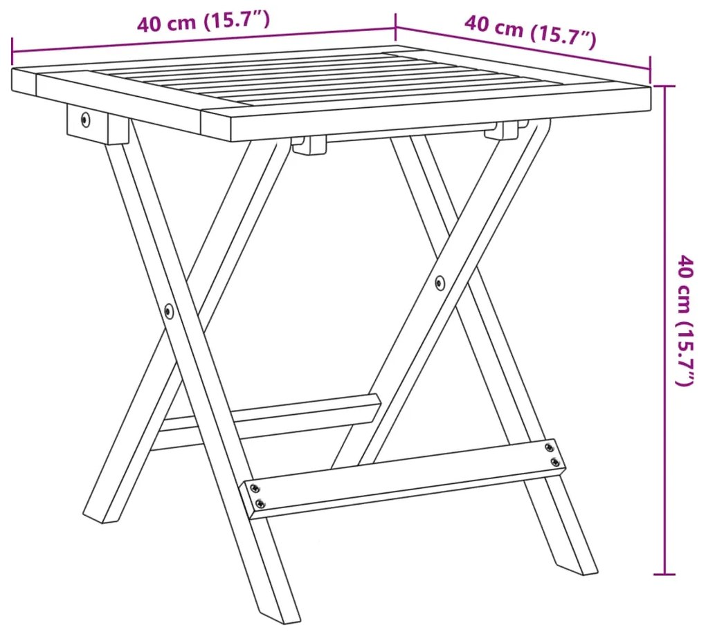 Espreguiçadeiras 2 pcs com mesa acácia maciça azul-escuro