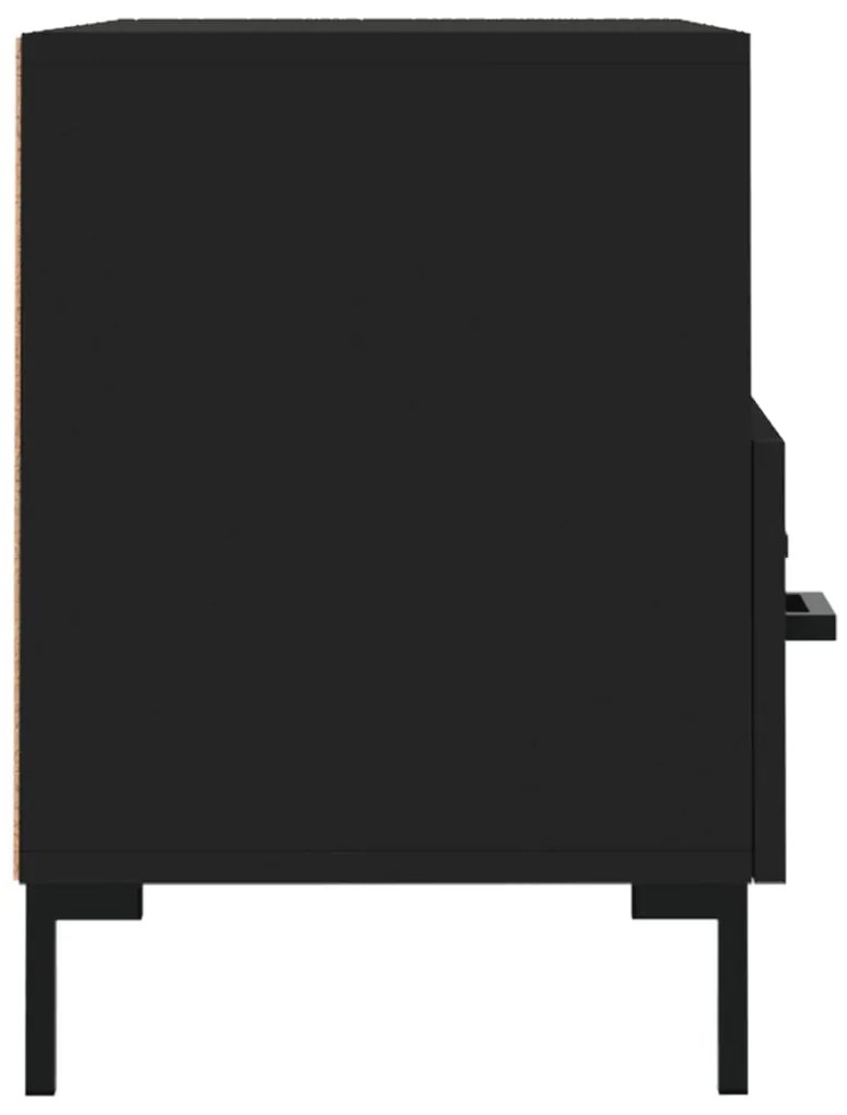 Móvel p/ TV 80x36x50 cm derivados de madeira preto
