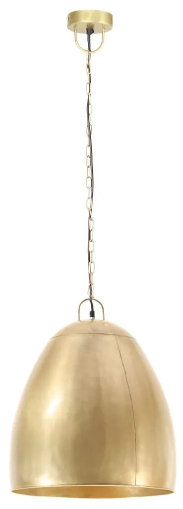 Candeeiro suspenso industrial redondo 25 W 42 cm E27 bronze