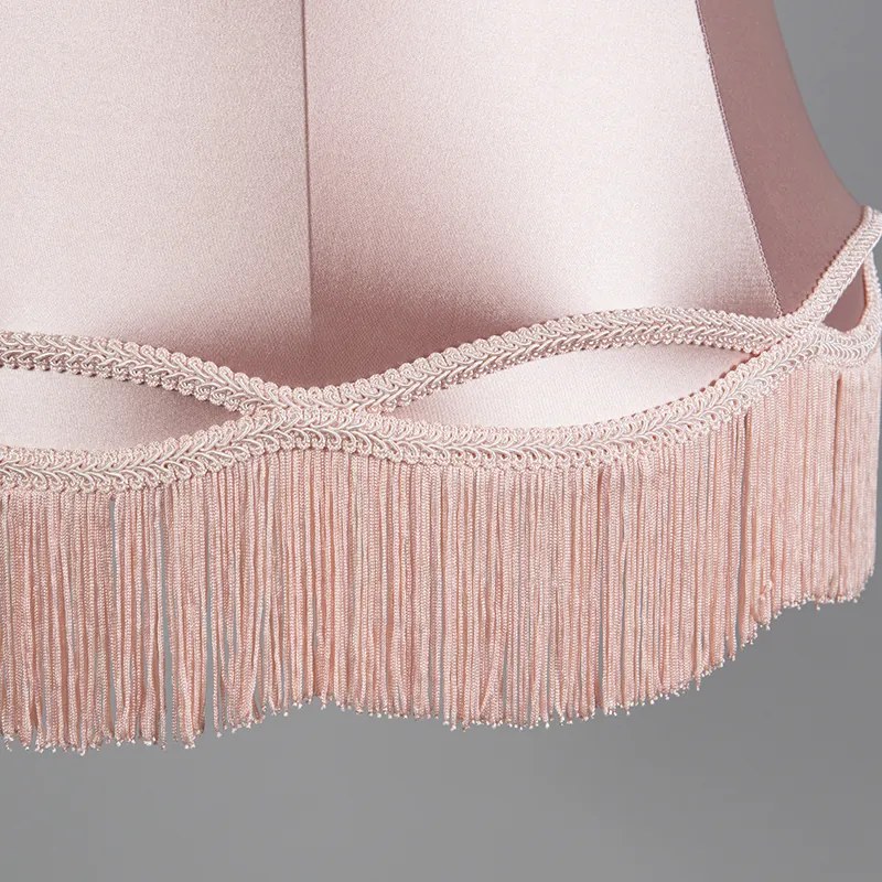 Candeeiro de suspensão retro rosa 45 cm - Granny Retro