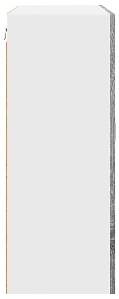 vidaXL Armário de Cozinha com prateleira Cinza Sonoma 80 x 31 x 80 cm