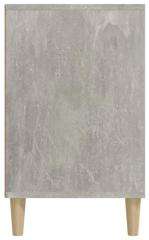 Sapateira 102x36x60 cm derivados de madeira cinzento cimento