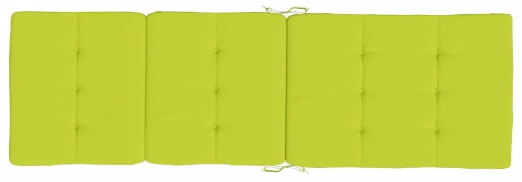 Almofadões cadeira terraço 2 pcs tecido oxford verde brilhante