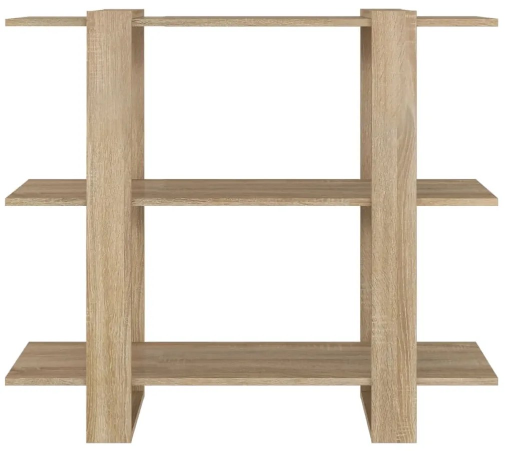 Estante/divisória 100x30x87 cm cor carvalho sonoma