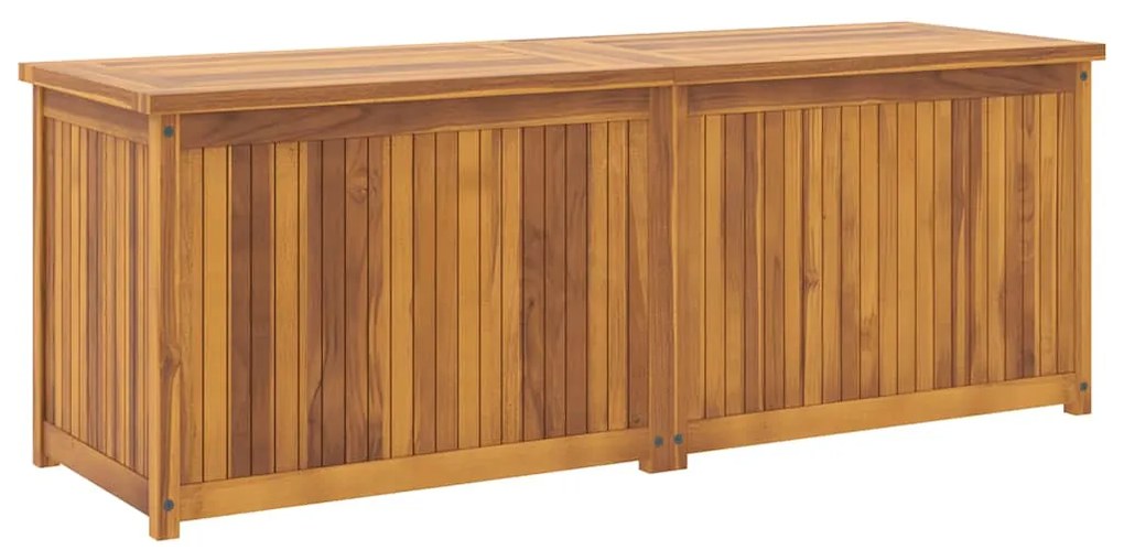 Caixa para jardim 150x50x55 cm madeira de teca maciça