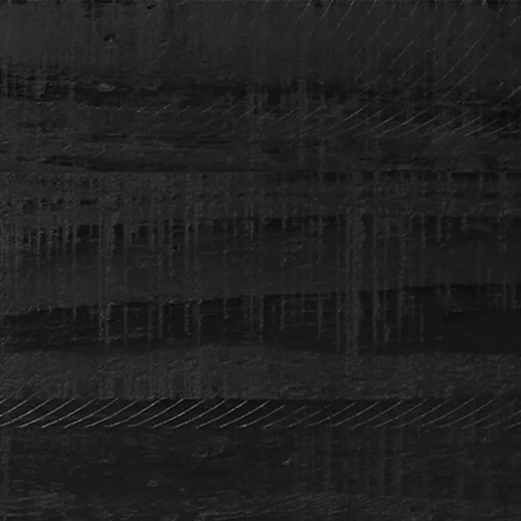 Aparador 110x35x70 cm pinho maciço preto