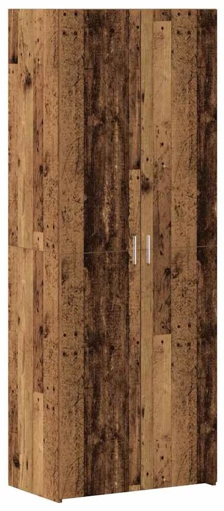 Armário de Armazenamento vidaXL Madeira Antiga 70x42.5x225 cm Madeira