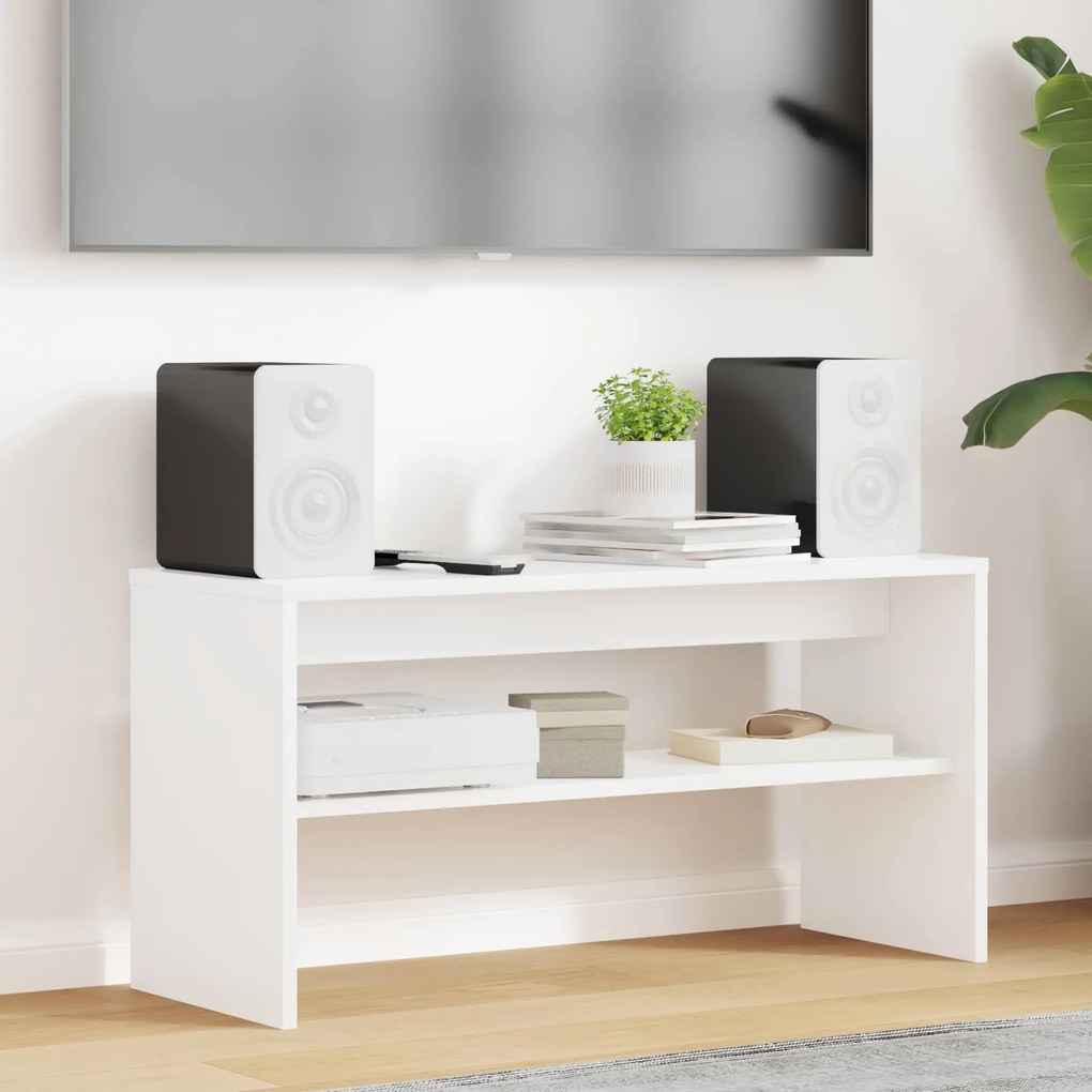 vidaXL Gabinete para TV Branco 80 x 30 x 40 cm Madeira processada