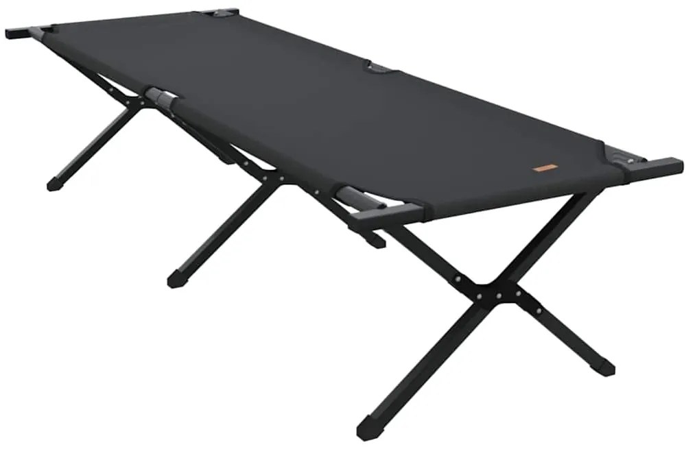 Cama Sun Dobrável com Bolsa Preta 600D Tecido Oxford