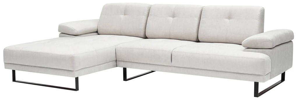 Sofá de Canto Mustang – Bege – 174x314 cm