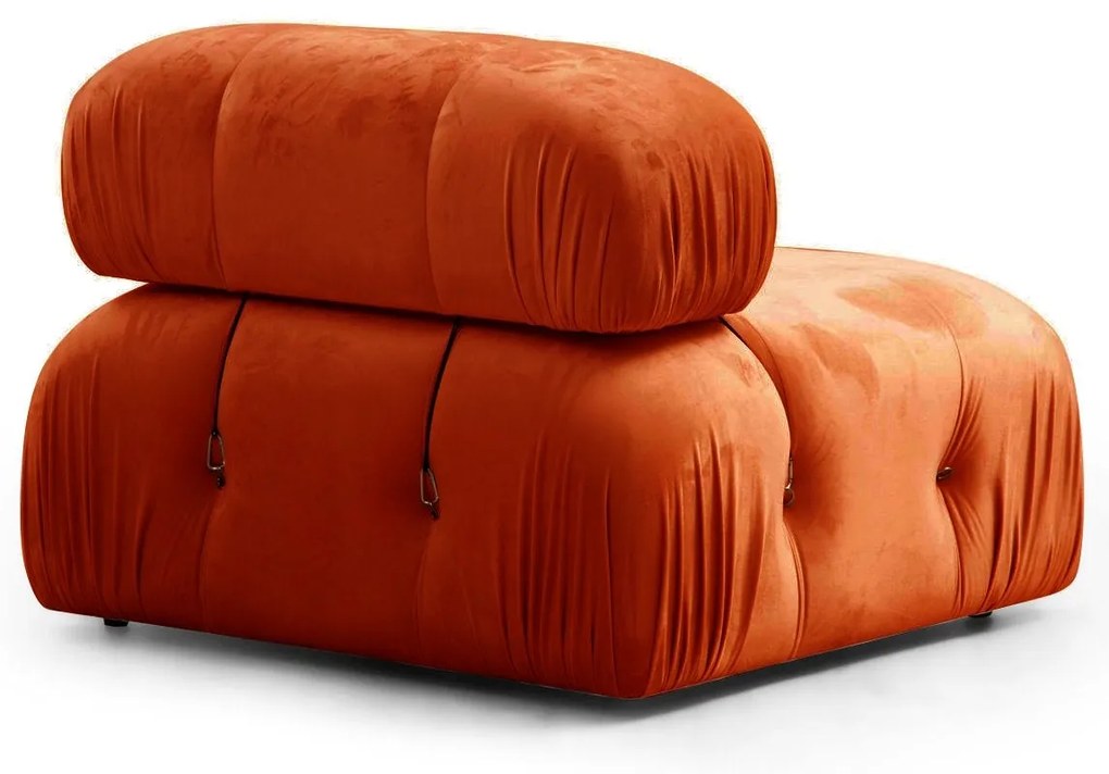 Sofá de 3 Lugares Bubble – Laranja – 288 cm x 95 cm x 75 cm