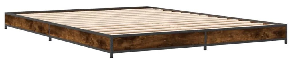 Estrutura cama 120x190 cm derivados de madeira/metal