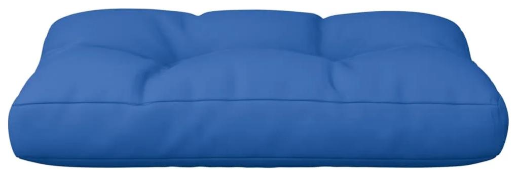 Almofadão para sofá de paletes 60x40x12 cm tecido azul real