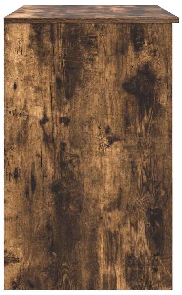Secretária 86x49x76 cm derivados de madeira cor carvalho fumado