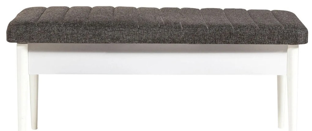 Banco Vina – Branco Antracite – 110x48x40 cm