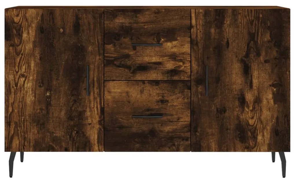 Aparador 100x36x60 cm derivados de madeira carvalho fumado