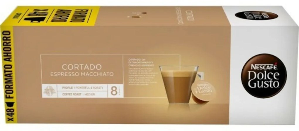 Cápsulas de Café com Estojo Nescafé Dolce Gusto Espresso Macchiato 1 Unidade