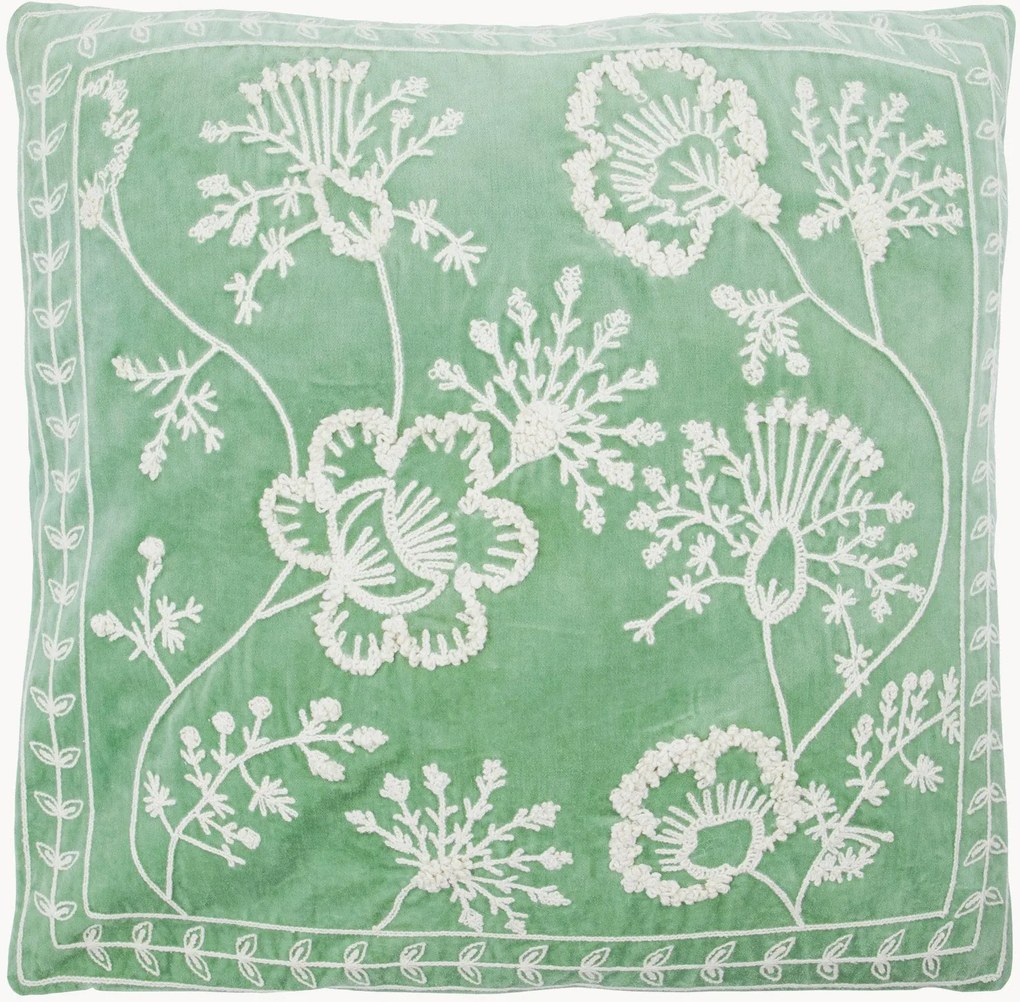 Capa de almofada jacquard artesanal Mano