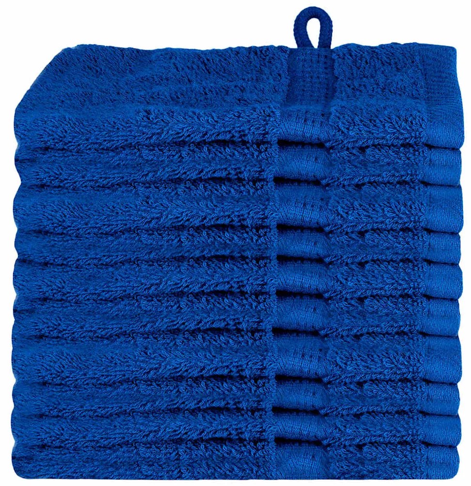 Panos de prato 10 pcs Azul 15 x 21 cm Algodão