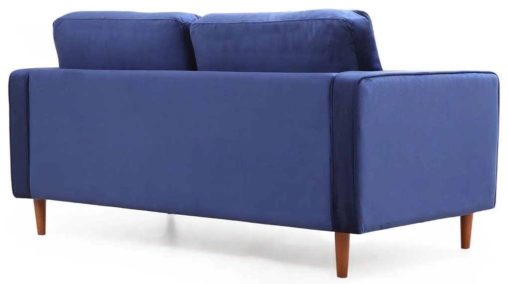 Sofá de 2 Lugares Rome – Azul Marinho – 175x90x70 cm