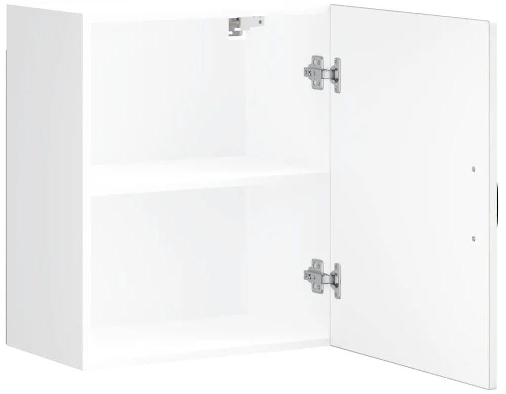 Armários de parede de cozinha 2pcs Kalmar deriv. madeira branco