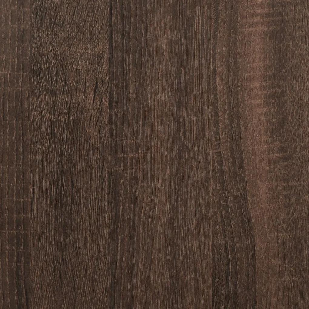 Sapateira 80x34x96,5 cm derivados de madeira carvalho castanho