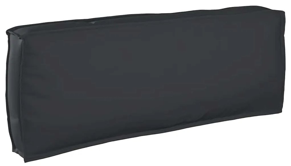 vidaXL Almofada de Palete para Encosto Preta 120x40x12 cm em Tecido Oxford