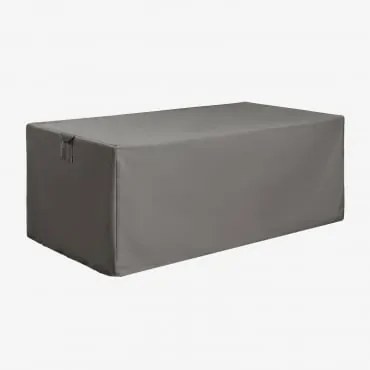 Capa Protetora Para Mesa De Jardim Retangular Otley Cinza & 190 X 105 Cm - Sklum