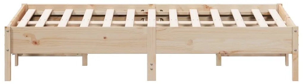 Cama sem colchão 120x190 cm madeira de pinho maciça