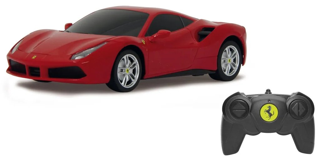 Carro Telecomandado Ferrari 488 GTB 1:24 2,4Ghz Vermelho