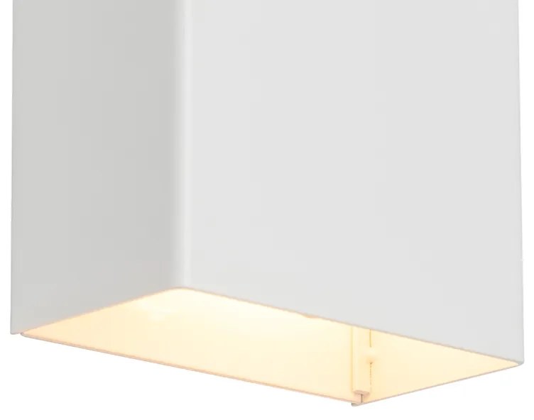 Candeeiro de parede moderno branco - Otan S